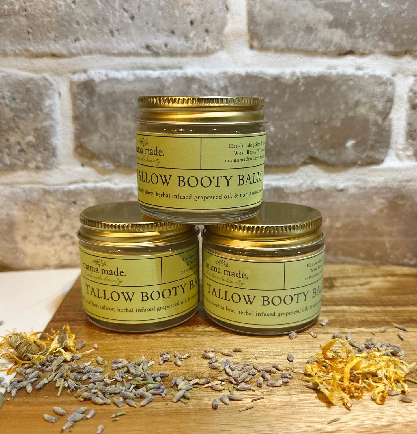 Tallow Booty Balm For Diaper Rash
