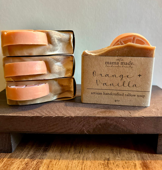 Orange Vanilla Tallow Soap