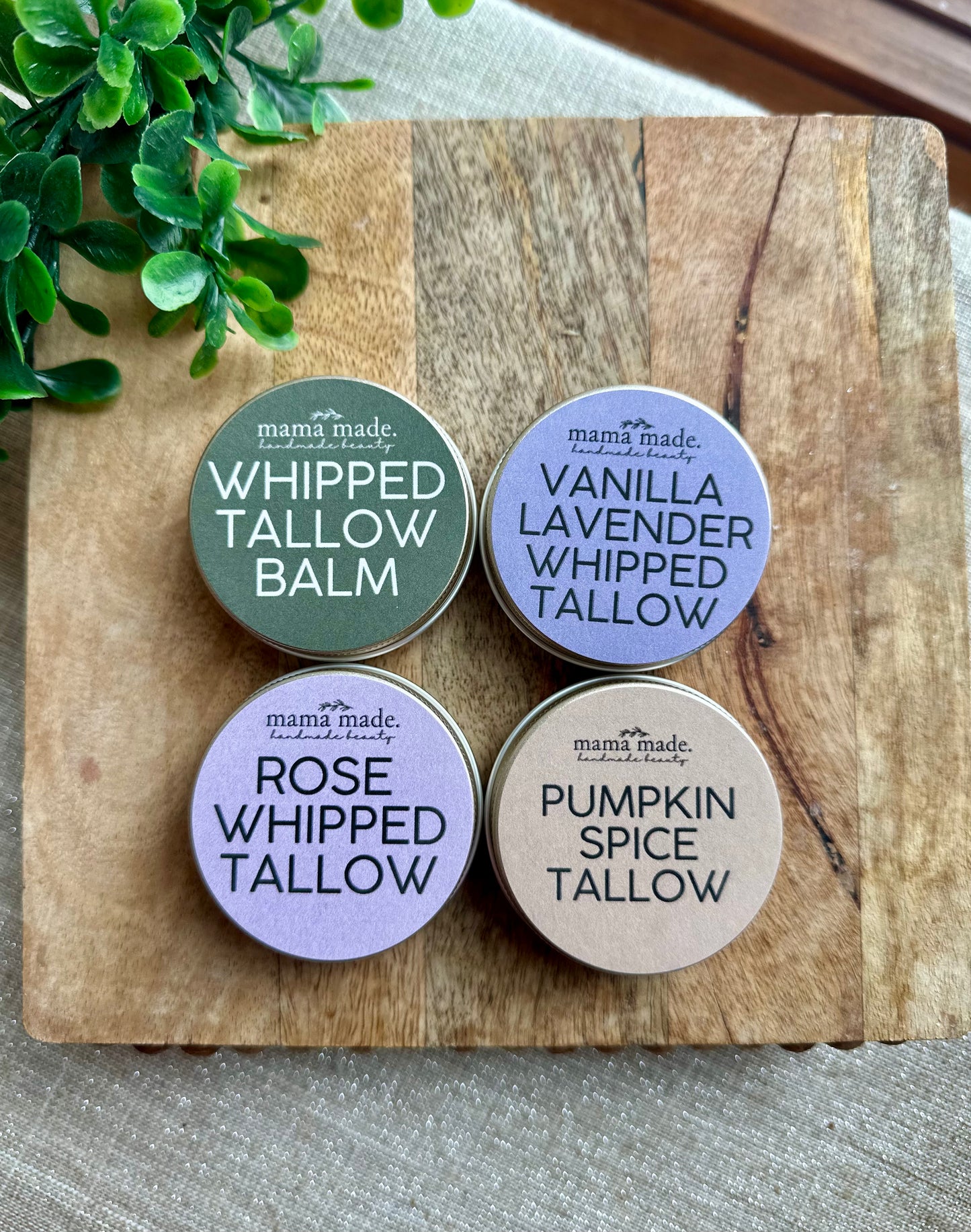 4 Pack Tallow Set