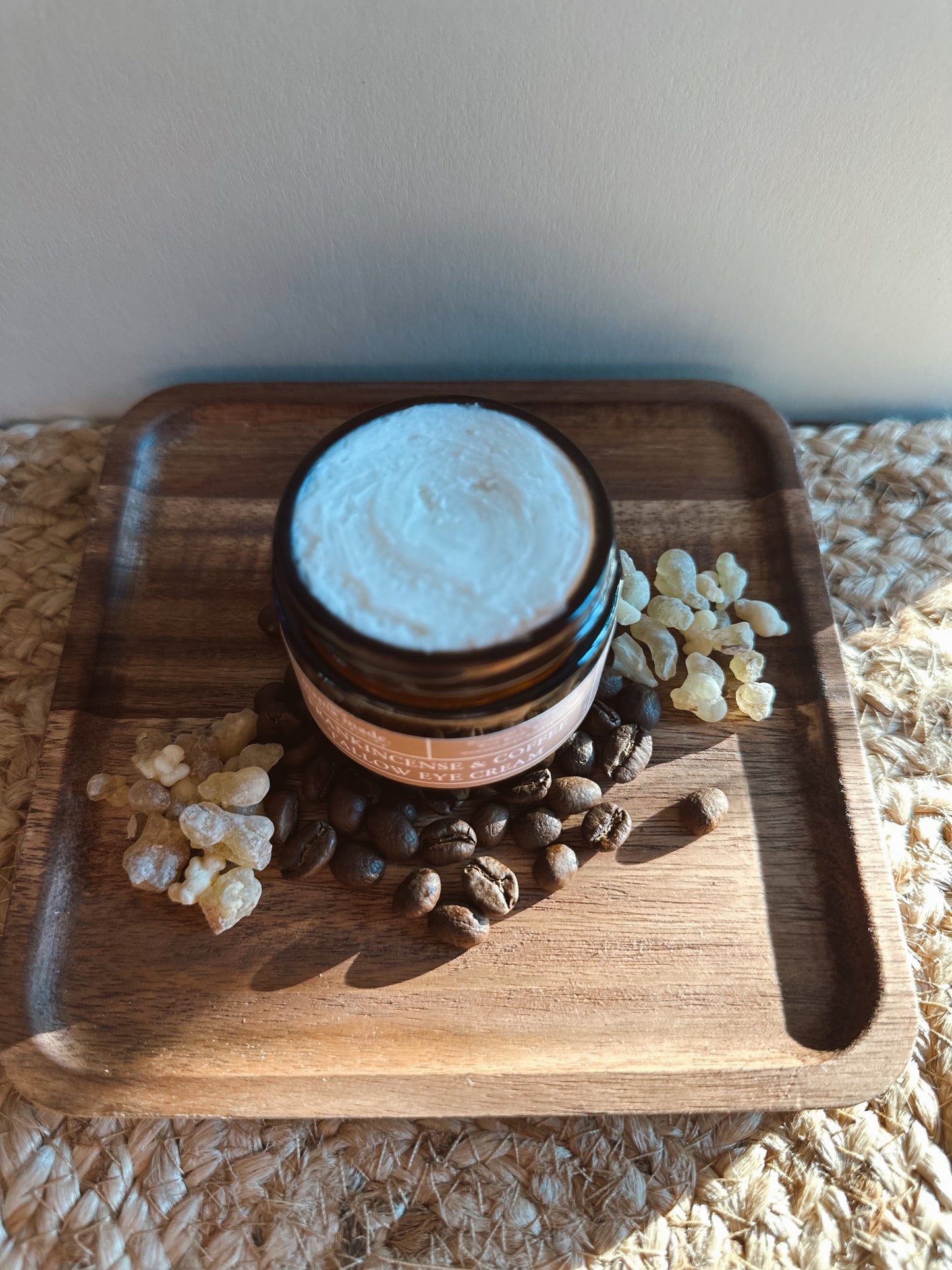 Frankincense & Coffee Tallow Eye Cream